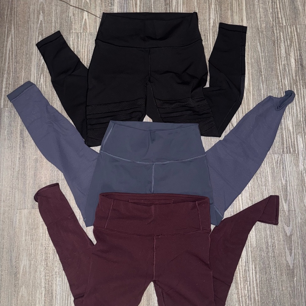 Lululemon Leggings Bundle Size 10
